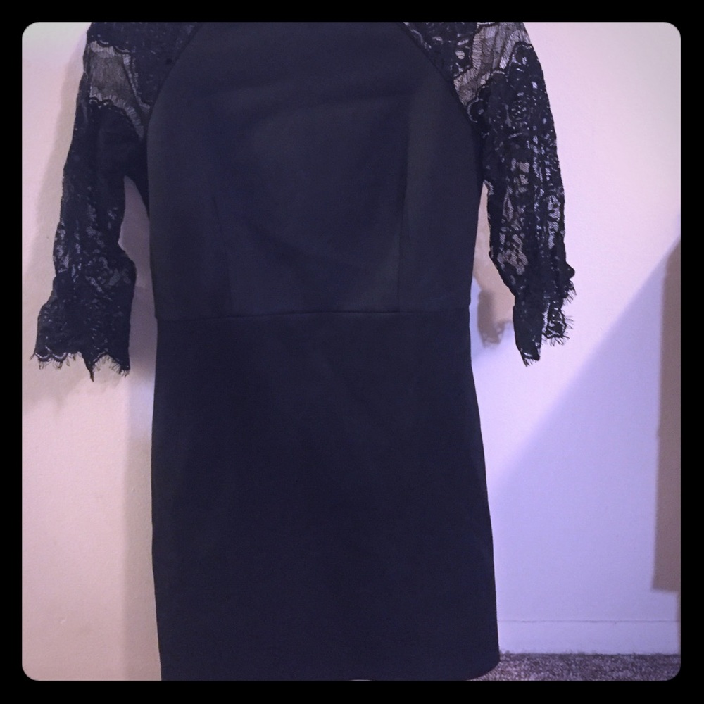 Black Mantos Eternity short dress, size 10